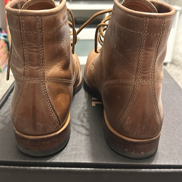 Frye John Addison lace up boot, brown, size 10.5 - Picture 4 of 4